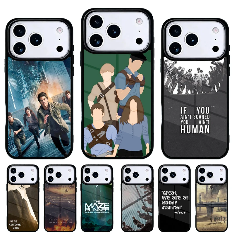 Funda Maze Runner Newt para iPhone 17 Pro Max – Carcasa trasera varios modelos