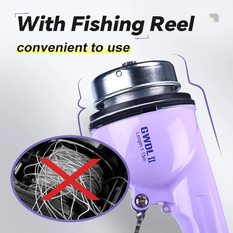 WEIHE 1 Uds. Juego completo de subvarilla plegable todo en uno para pesca en el mar - imagen 5