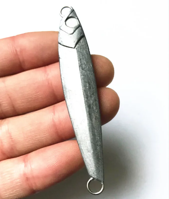 Señuelo de pesca sin pintar Jigbait 5g 7g 10g Shore Cast Nake Jigs señuelos artificiales Color Original lote 3 piezas venta - imagen 3