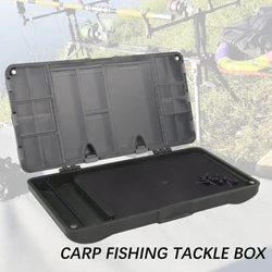 Caja de aparejos para pesca estilo europeo carpa con báscula