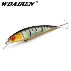 Señuelo de Pesca de pececillo láser, 11cm, 13g, Wobbler japonés, Crankbait, cebo duro Artificial con anzuelos triples, aparejos de Pesca, 1 ud.