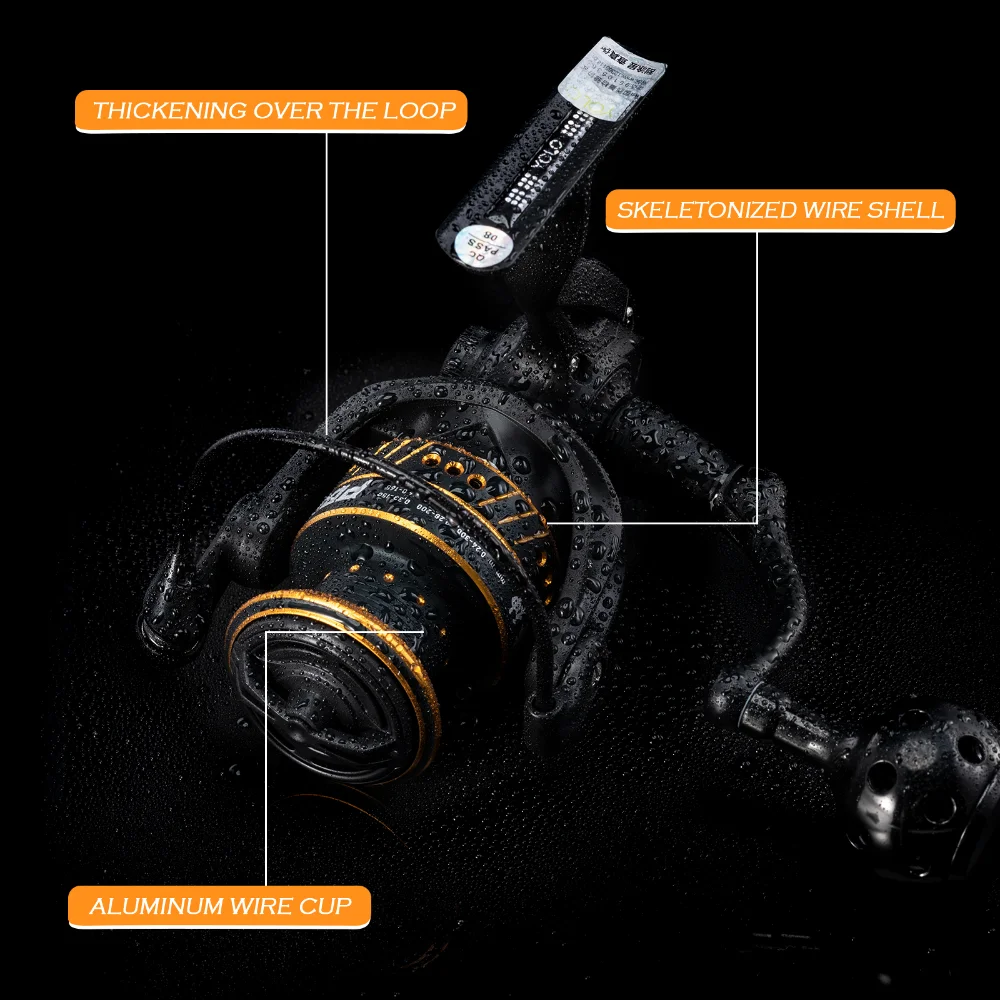 Goture-carrete giratorio profesional superligero, 10 + 1BB, Ultra suave, potente, relación de engranaje 5,1: 1, para todas las aguas - imagen 3