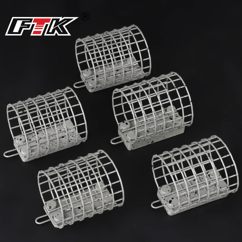 FTK Alimentador Method Feeder – Jaula de acero para carpa