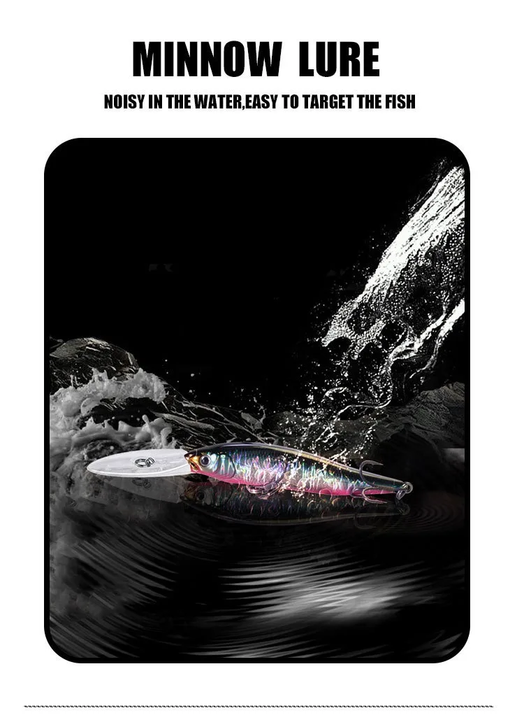 Jerkbait Minnow AJLURES 107SP vista general