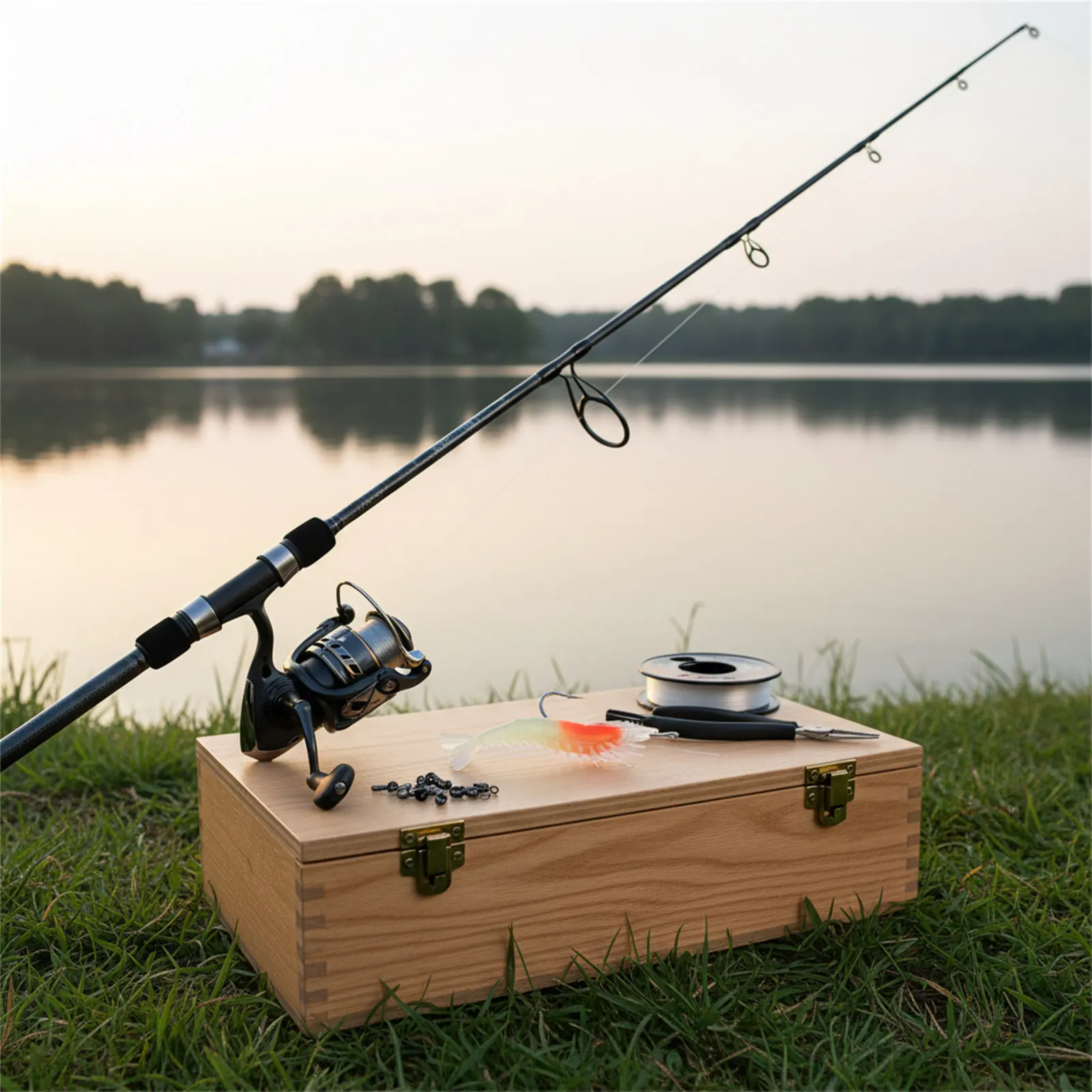 Señuelos de pesca luminosos de 6cm, cebo falso portátil de 3g de camarón simulado, pesca en hielo, cebo de camarón realista, aparejos de pesca al aire libre - imagen 5