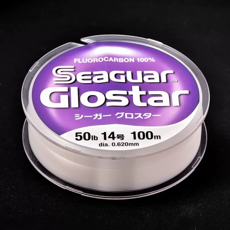 SEAGUAR GLOSTAR Star 50 aniversario 4-70LB pesca en roca marina 100% línea de fluorocarbono sublínea cable principal - imagen 4