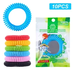 Pulseras repelentes mosquitos citrella - sin DEET, impermeables