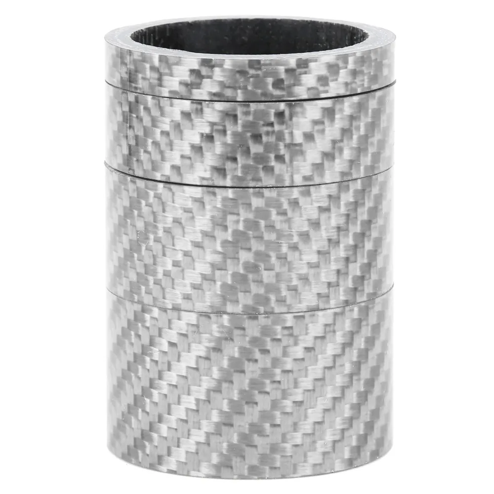 Espaciador de horquilla delantera de fibra de carbono, 2 juegos, 5/10/15/20mm, espaciador de auriculares ligero para bicicleta, arandela de vástago de bicicleta de alta resistencia, actualización de bicicleta - imagen 3