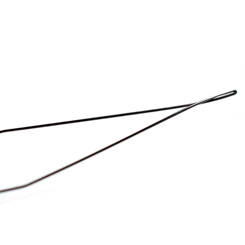 MNFT 1 Uds enhebrador de bobina de latón hilo de atado de pesca con mosca herramienta de medio enganche herramientas de encuadernación de insectos de pesca con mosca - imagen 4