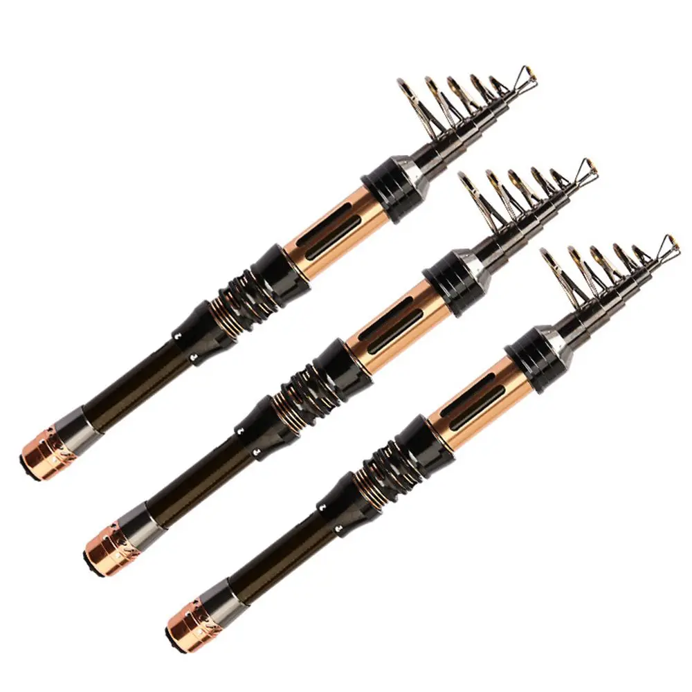 Mini alimentador de carpa portátil ultraligero de viaje, caña de pescar telescópica, aparejos de pesca - imagen 4