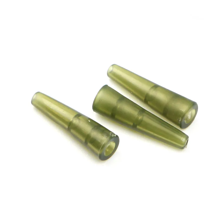 PRO BEROS-Manga de gancho de goma de 50 piezas, conectores de manguera de cambio rápido para pesca de carpa, mangas antienredos para cabello, Ronnie Rigs - imagen 4