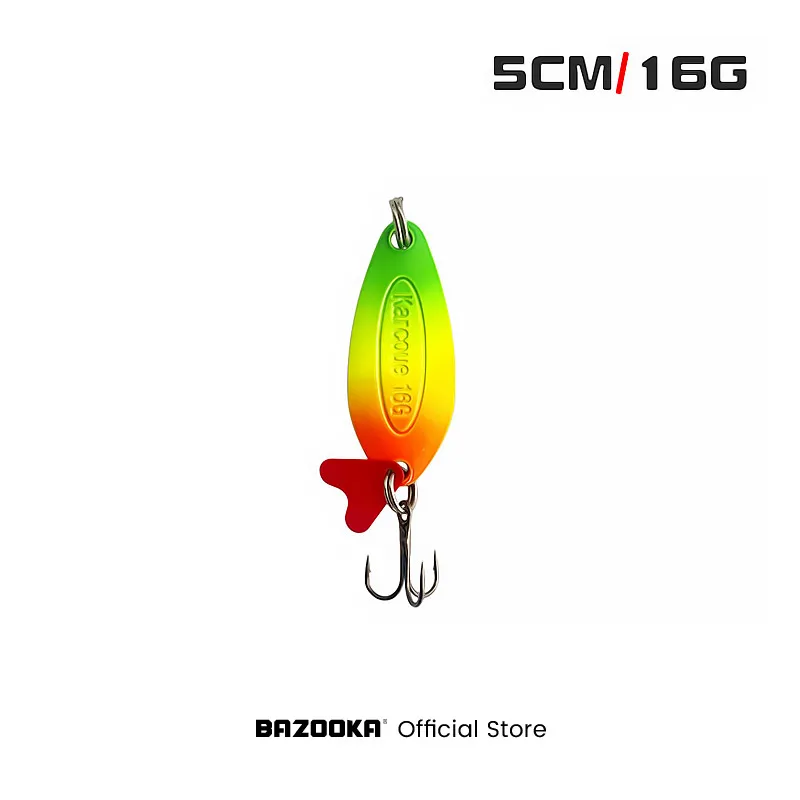 Señuelo de pesca colorido con un diseño de gradiente vibrante para una captura efectiva