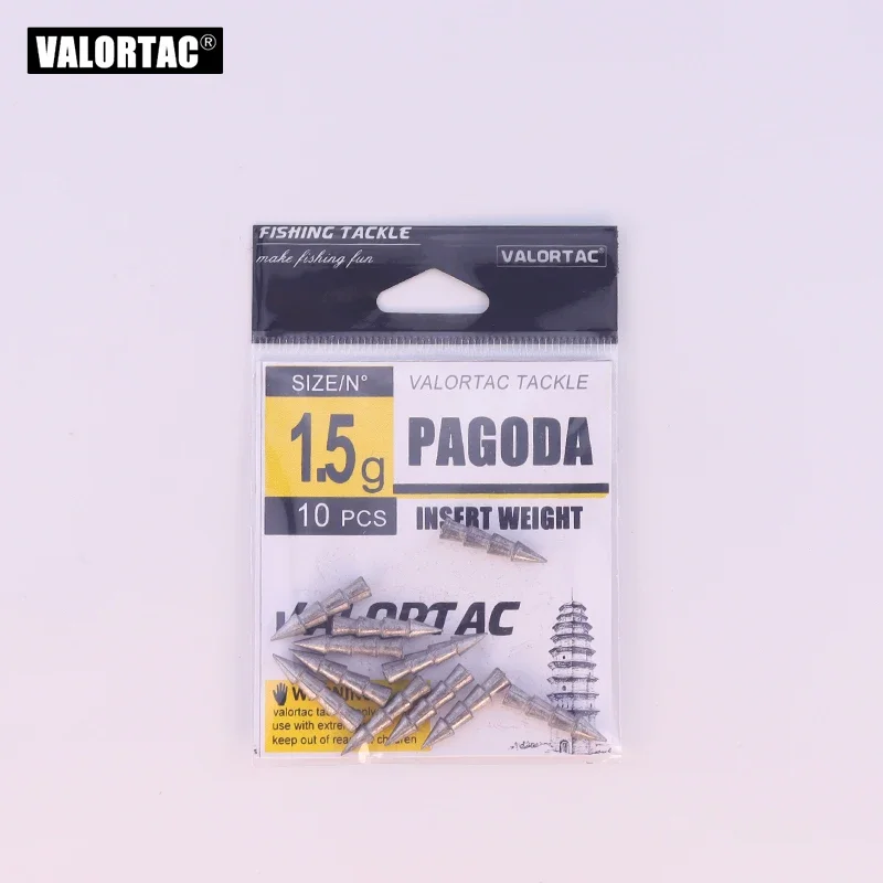 Plomo de peso para uñas con inserción de pesca, plomo de pesca Jigging de gusano Senko, accesorios de pesca, 10 unids/lote, 1G, 1,5G, 2g - imagen 5
