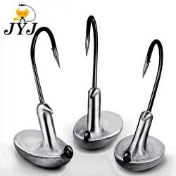 Anzuelos Jig Head JYJ 3,5g-14g para vinilo