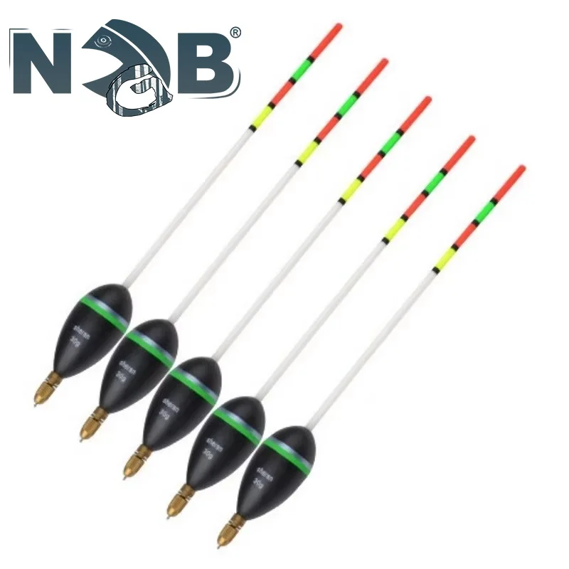 NGB 15g 20g 25g 30g flotador de pesca de abeto Barguzinsky colgante de latón 25cm-28,5 cm flotador Bobber boya Vertical accesorios de pesca de mar - imagen 5