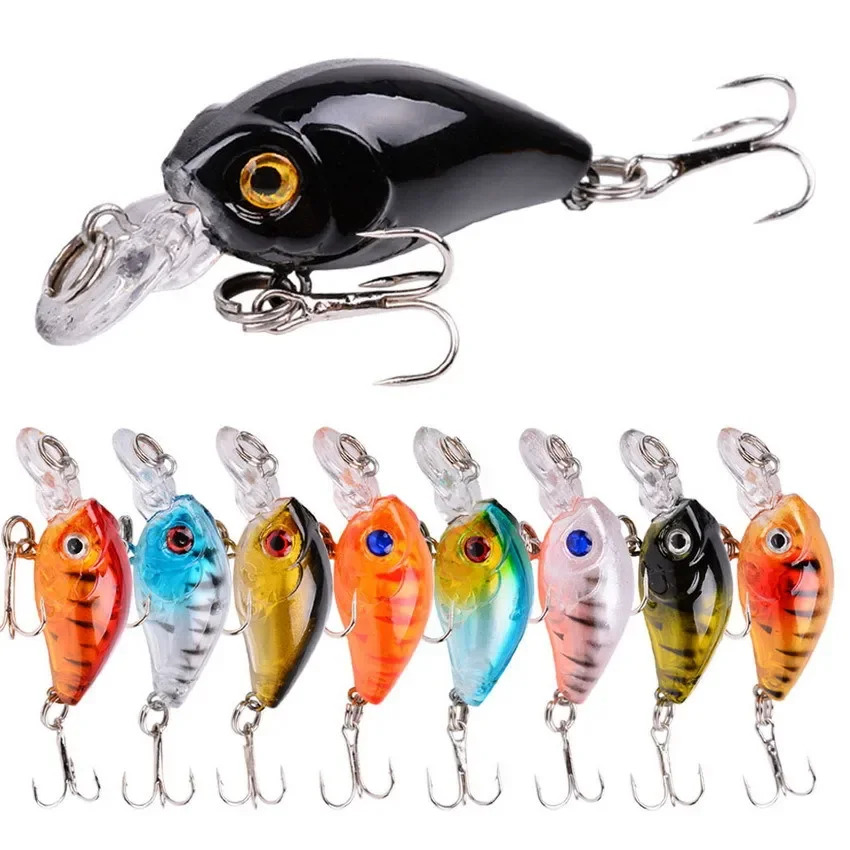 Señuelo de pesca duro Artificial, cebo Crankbait de 45mm y 4,1g, wobbler, Japón, Topwater, Minnow - imagen 3