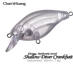 Crankbait shallow 6,5 cm – Señuelo buceo poco profundo 7,4g