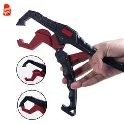 JOOYOO-pinza flotante de nailon para peces, herramienta de agarre portátil con cordón para agua dulce y salada, 24cm, 1 unidad