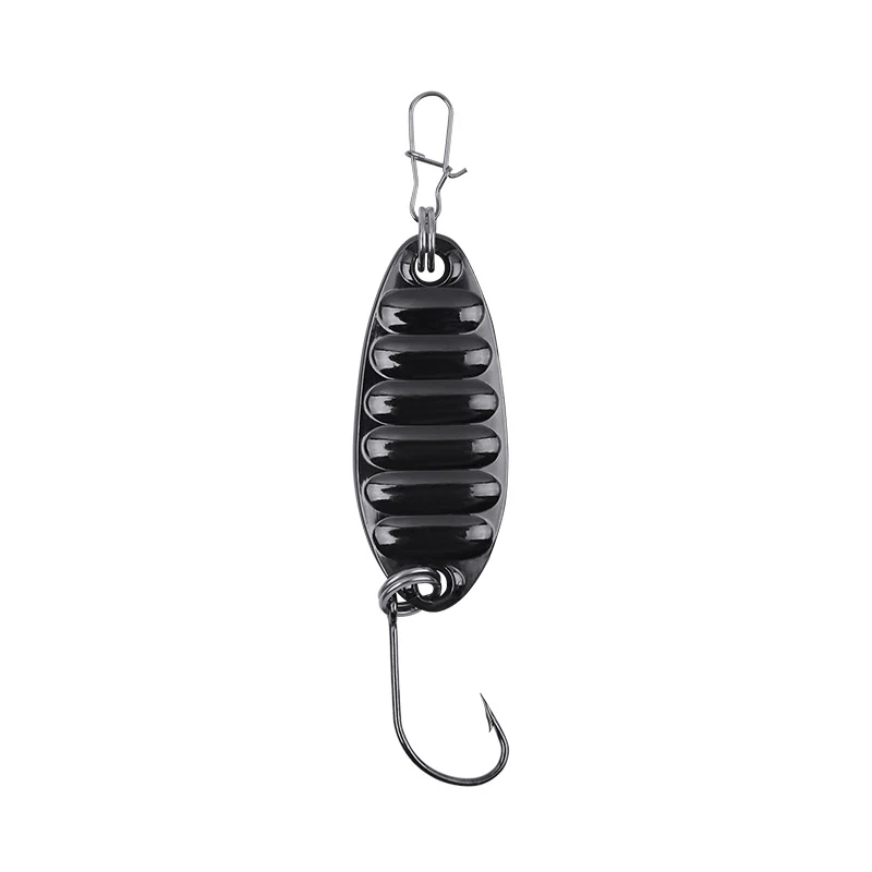 Señuelo de pesca de 1,5g, 3g, 5g, 7g, cuchara giratoria de Metal, señuelo de pesca de trucha, cebo duro, cebo Artificial de lentejuelas duras pequeñas - imagen 5