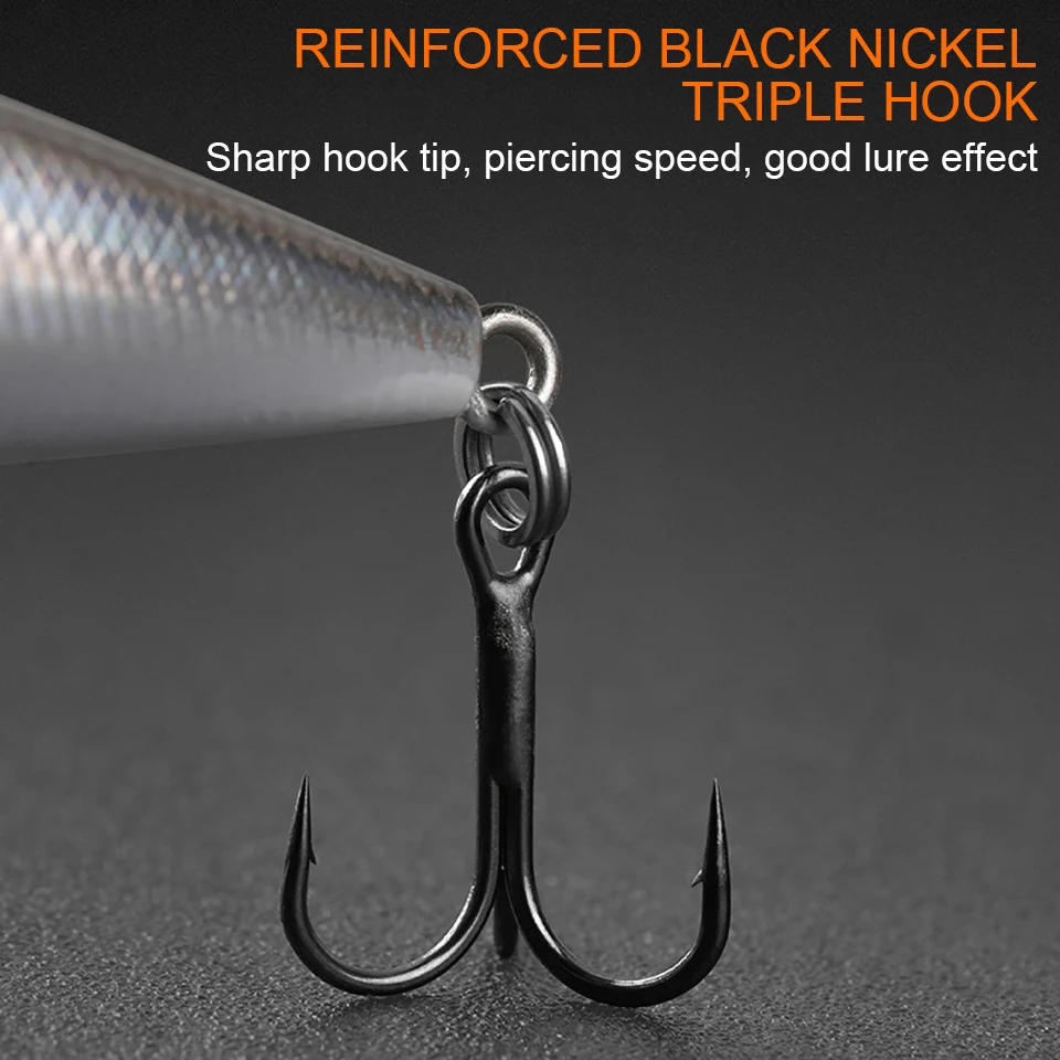 Señuelo de Pesca flotante, superficie en forma de Z, Realis, Wobblers para aparejos de Pesca, 65MM/85MM/100MM, 1 piezas - imagen 4