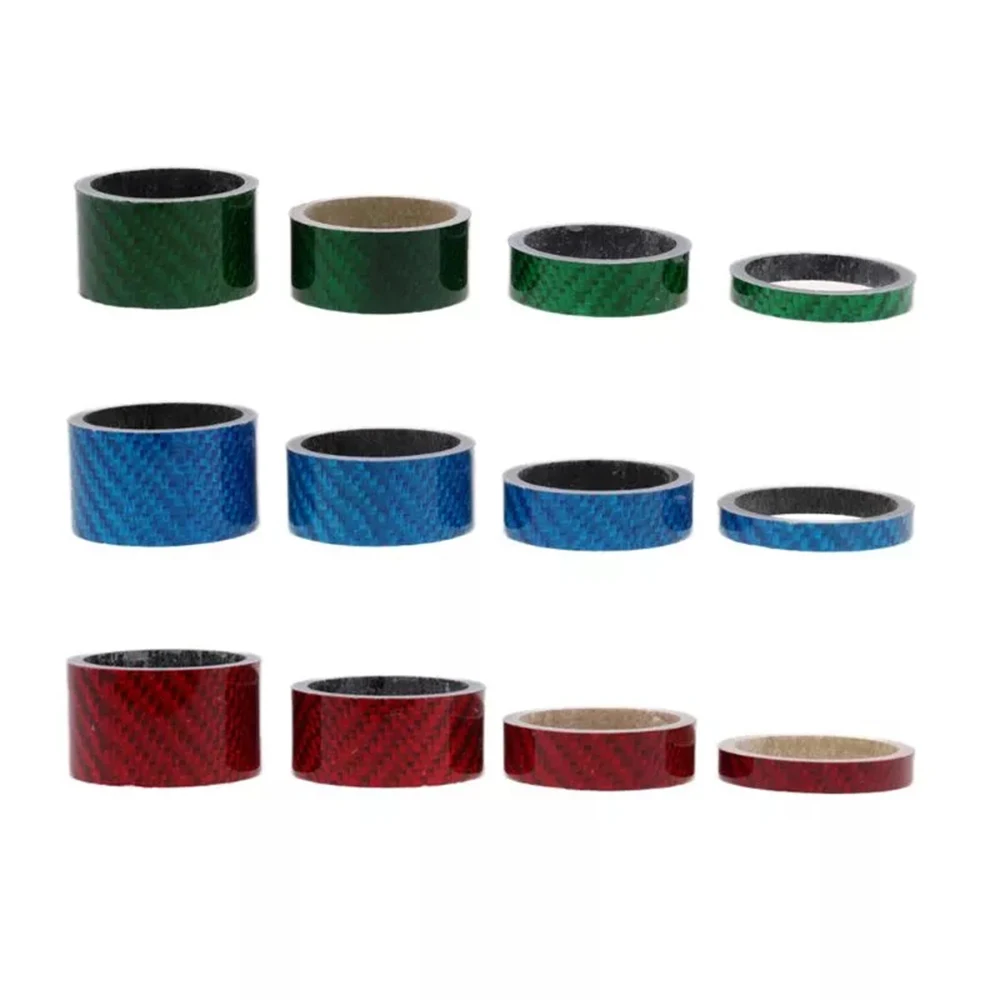 Manillar de fibra de carbono para bicicleta, piezas de ciclismo, arandela de 5/10/15/20mm, anillo para auriculares, almohadilla espaciadora para auriculares de bicicleta - imagen 5