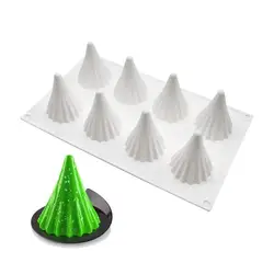 Molde Silicona Árbol Navidad DIY para Galletas y Velas Aromáticas