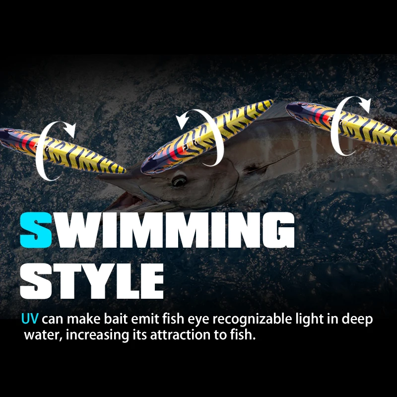 FJORD-señuelo de pesca con lápiz, 31g, 130mm, cebos falsos de agua dulce, superficie dura, cebos artificiales de mar, equipo de pesca - imagen 5