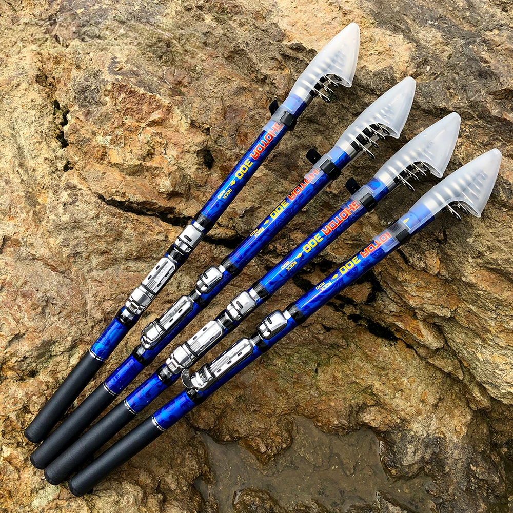 GHOTDA-caña de pescar giratoria de carbono para trucha, caña de pescar ultraligera de 1,5 M, 1,8 M, 2,1 M, 2,4 M, 3M - imagen 5