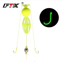 Kit Completo Carpa Europea: Tren + Jaula de Cebo y Ganchos con Púas