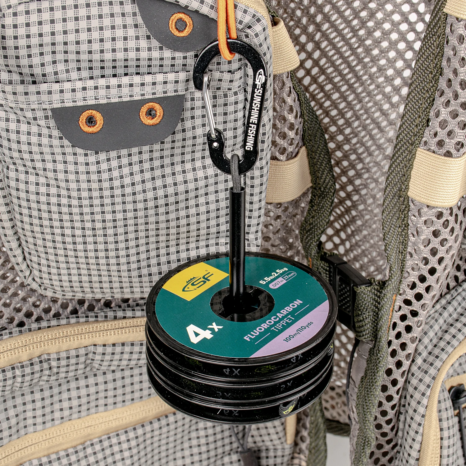 Línea Tippet de fluorocarbono transparente SF con soporte para pesca con mosca Tippet líder trucha 30M 75M 100M 0X 1X 2X 3X 4X 5X 6X 7X - imagen 5