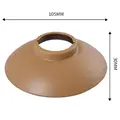 Khaki-Bowl Shaped