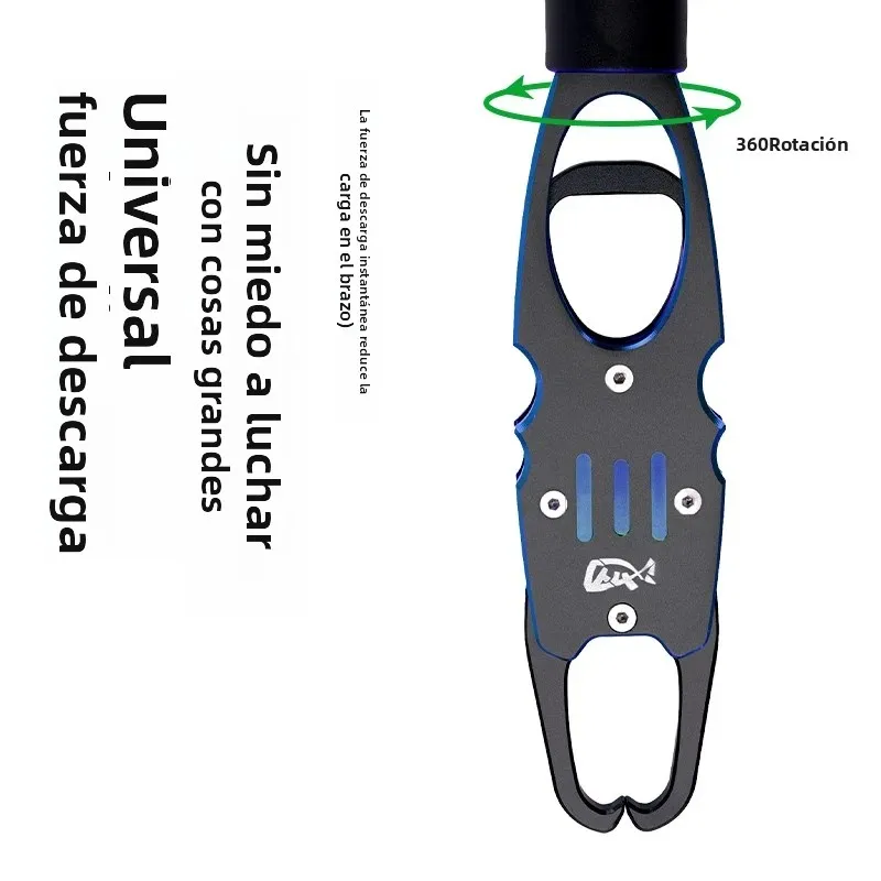 Alicates de pesca de aleación de aluminio para niños, juego de agarre, cortadores de anillos divididos, gancho de línea, aparejos de pesca de alta calidad - imagen 5