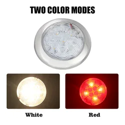Luz LED Marina Bicolor Rojo/Blanco – Ultrafina para Barco y Caravana