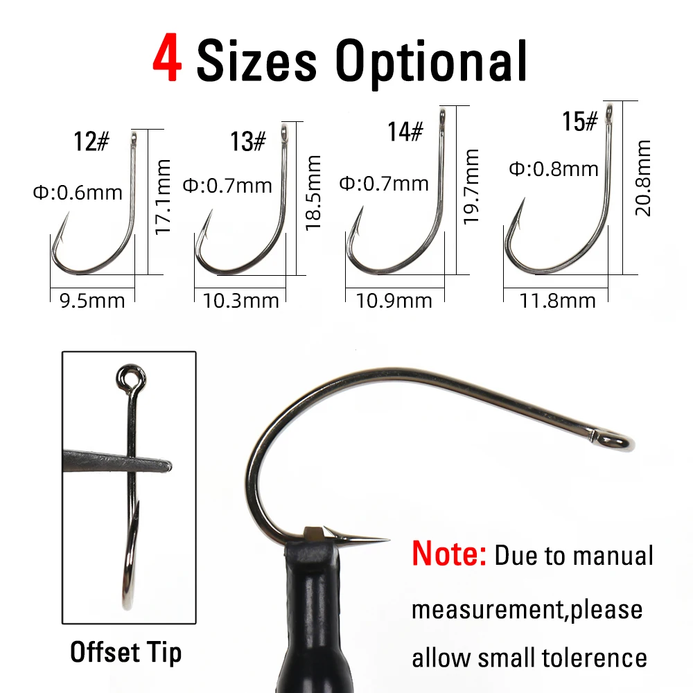 Señuelo de imitación de pez duro, cebo de pesca con mosca, hundimiento lento, 6 piezas - imagen 5