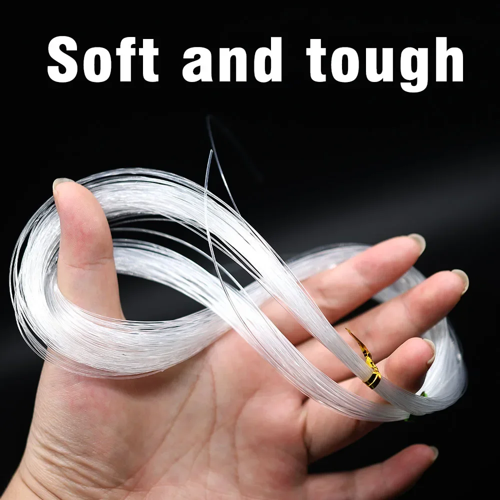 Líneas de pesca de cristal fuertes, 0,4mm, 0,5mm, 0,6mm, 0,7mm, 0,8mm, 0,9mm, 1,0mm, hilo de nailon, monofilamento - imagen 5