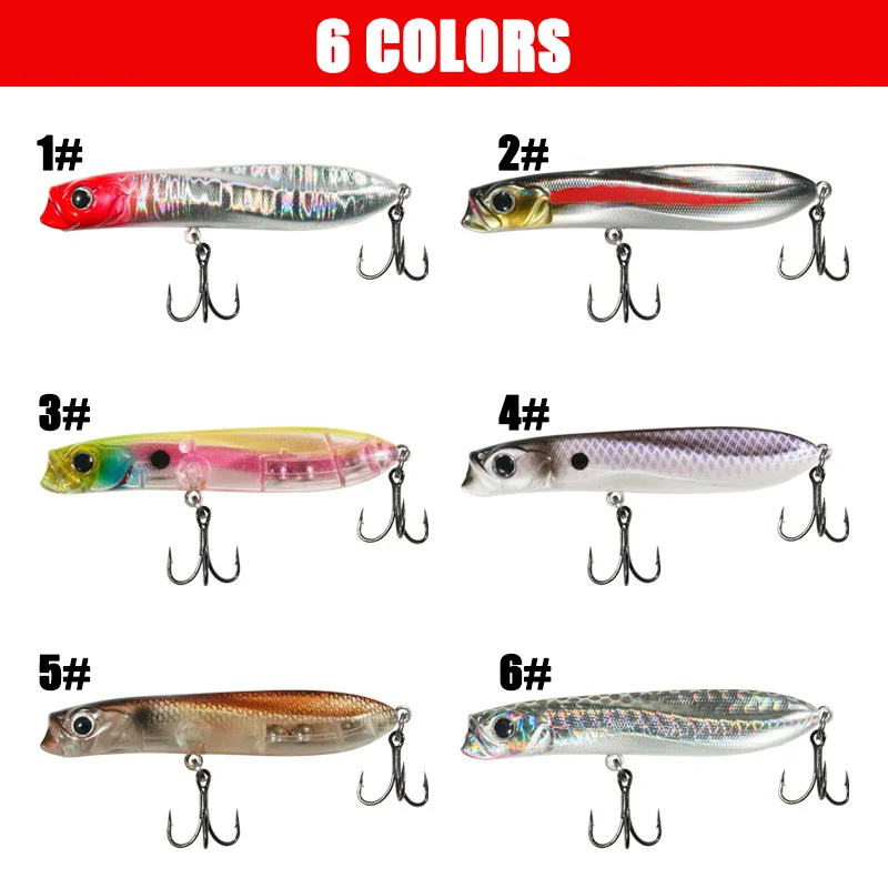 Popper WALK'N ROLL Señuelo Topwater Lápiz – Cebo pesca superficie - imagen 4