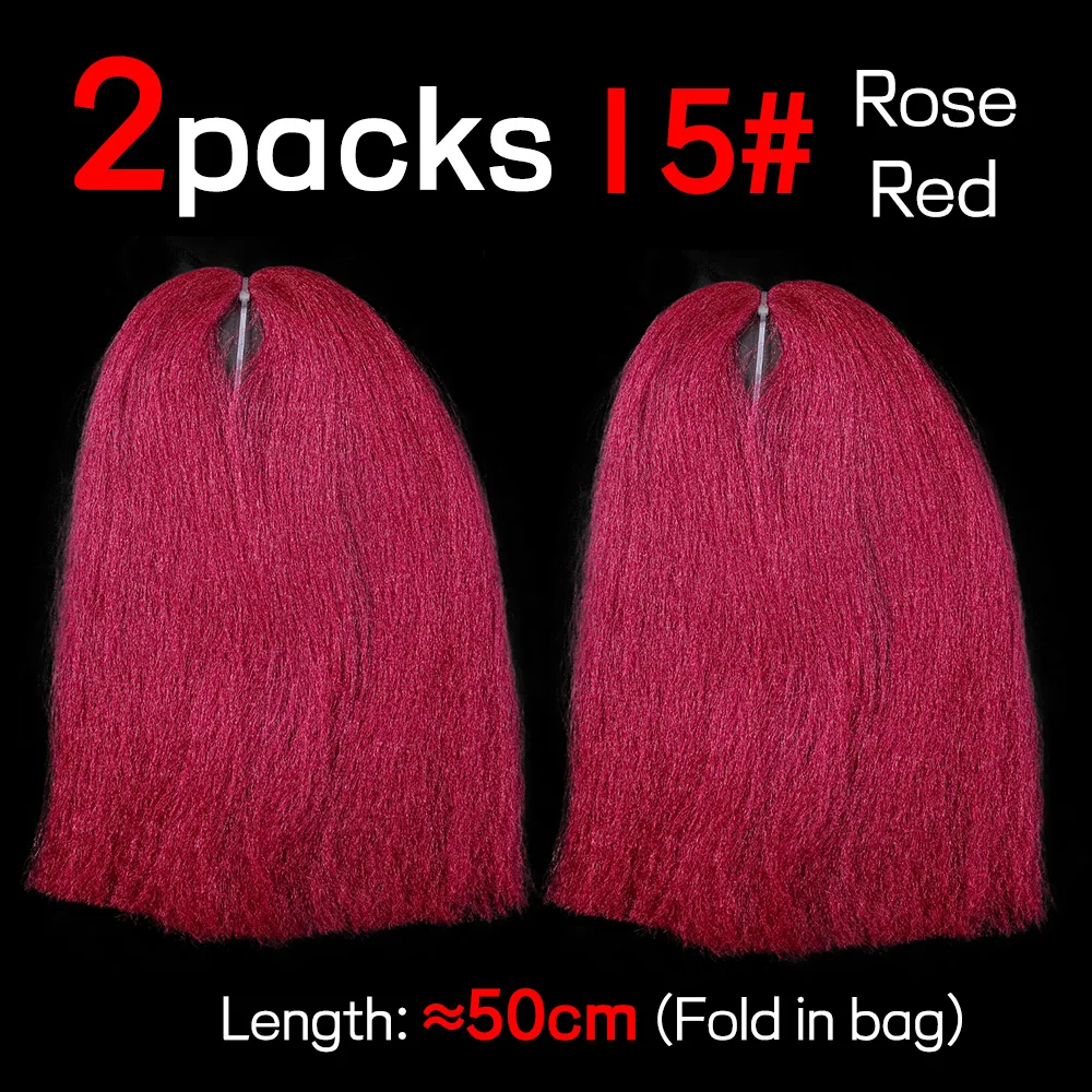 2PCS C15 Rose Red