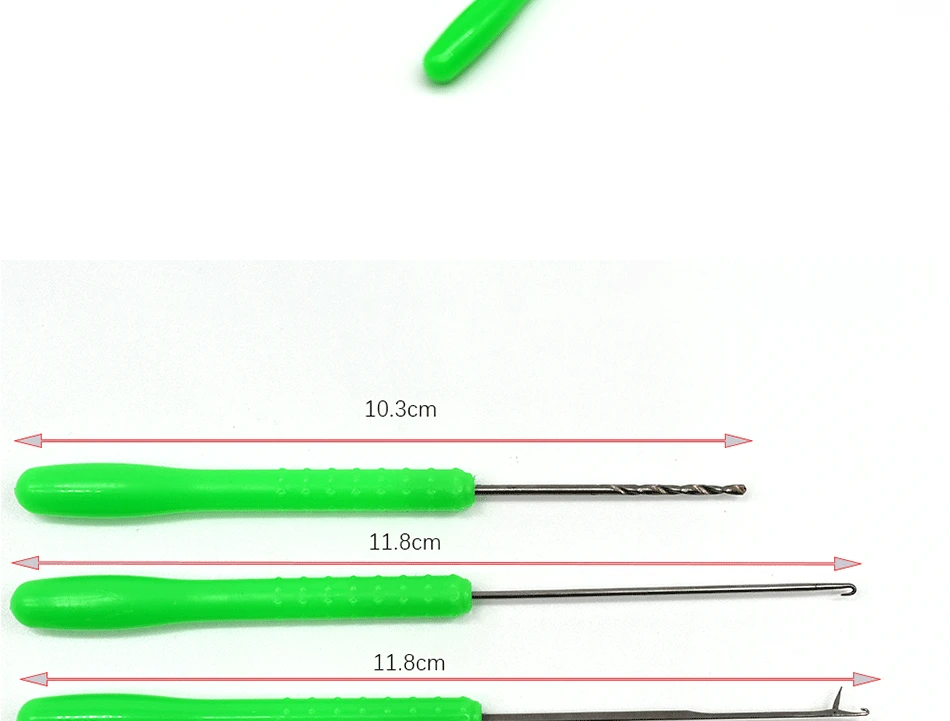 Aguja de taladro para boilies grandes