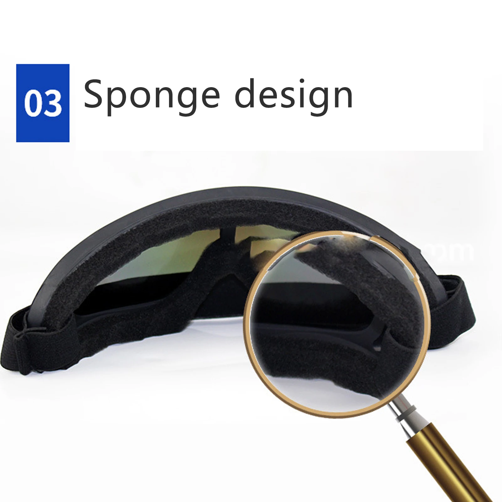 Gafas de esquí X400 para invierno, gafas de esquí a prueba de viento y rana para hombres y mujeres, gafas protectoras para ciclismo al aire libre, 1 unidad - imagen 4