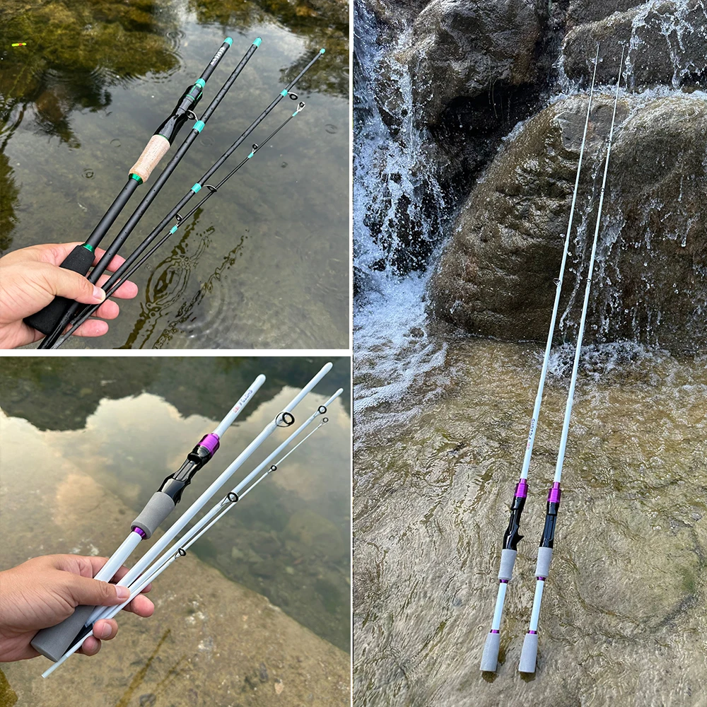 Caña jigging carbono ultraligera para trucha - imagen 4