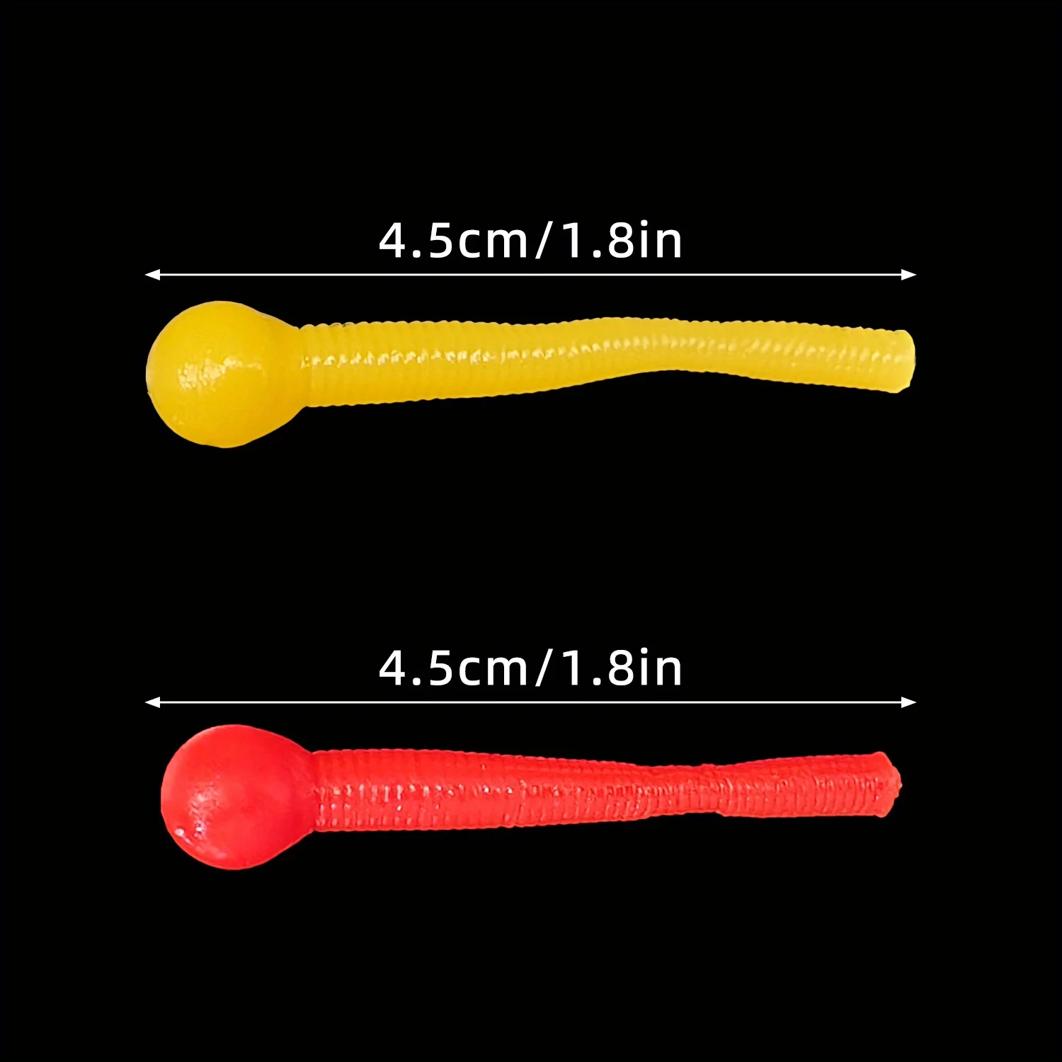 ANFS 30 Uds señuelo de pesca suave cebos artificiales de agua flotante para agua dulce y salada - imagen 5