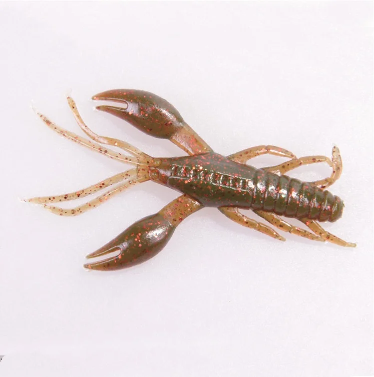 Señuelo vinilo camarón aromatizado – Cebo con olor a pescado - imagen 2