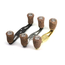 Mango baitcasting de fibra de carbono ultraligero basculante