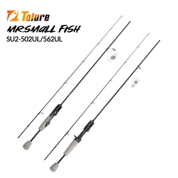 TOLU Smallfish 2025 Caña de pescar ligera FUJI mango segmentado Eva