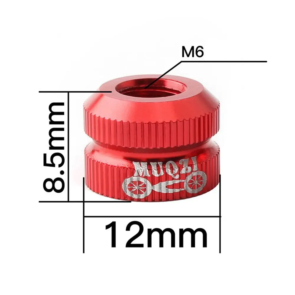 1/2 Uds. Accesorios para exteriores, neumáticos de vacío para bicicleta, tapas de válvula de tubo, tuercas de boca de ley, reemplazo de tuerca de bloqueo - imagen 4