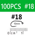 100pcs size 18
