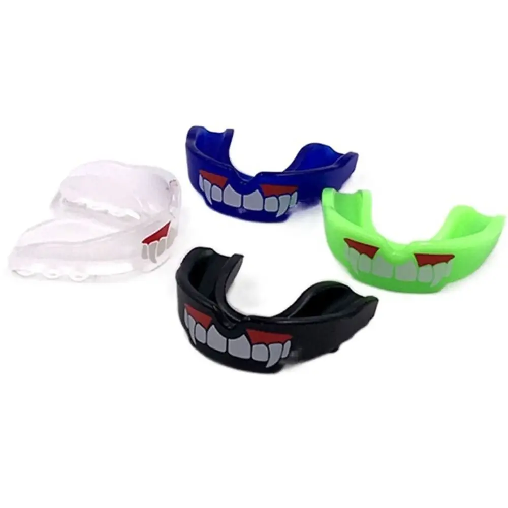 Protector de dientes de EVA para fútbol, seguridad bucal, colmillos, boxeo, baloncesto, boxeo, Rugby, Karate - imagen 3