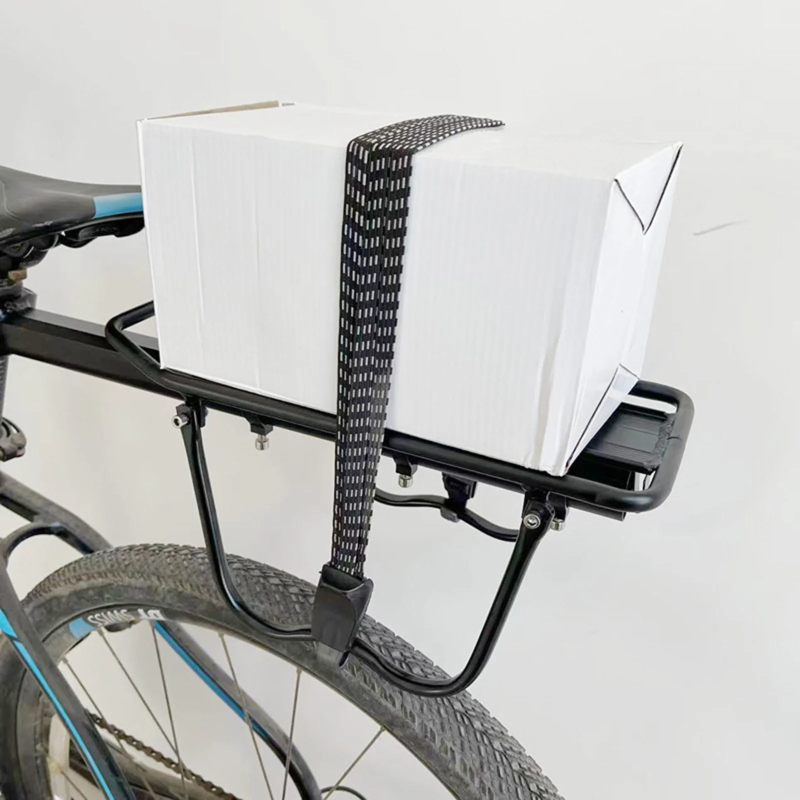 Cuerda para portabicicletas de 45-95cm, cuerda para atar equipaje de alta elasticidad para motocicleta, bicicleta, multifunción, para exteriores, artículo grande, cuerda fija - imagen 4