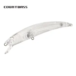 Countbass Wobbler flotante 110mm – Pececillo blanco sin pintar