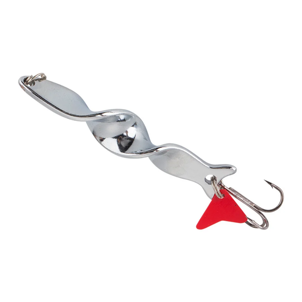 Señuelos giratorios de Metal para pesca, cebos duros de trucha, anzuelos triples, 10g, 14g, 21g y 28g, 1 pieza - imagen 5